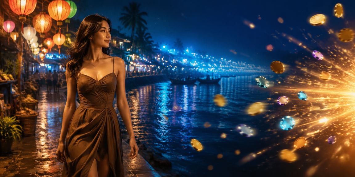 Người dùng tại Mũi Né trải nghiệm chương trình VIP ru9 qua ứng dụng di động bên tách cà phê